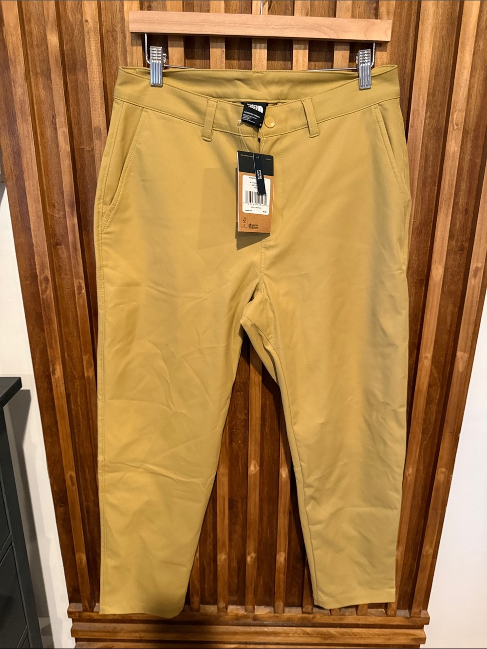 The North Face Women 10 Standard Tapered Antelope Tan Pants. NWT - Picture 1 of 5